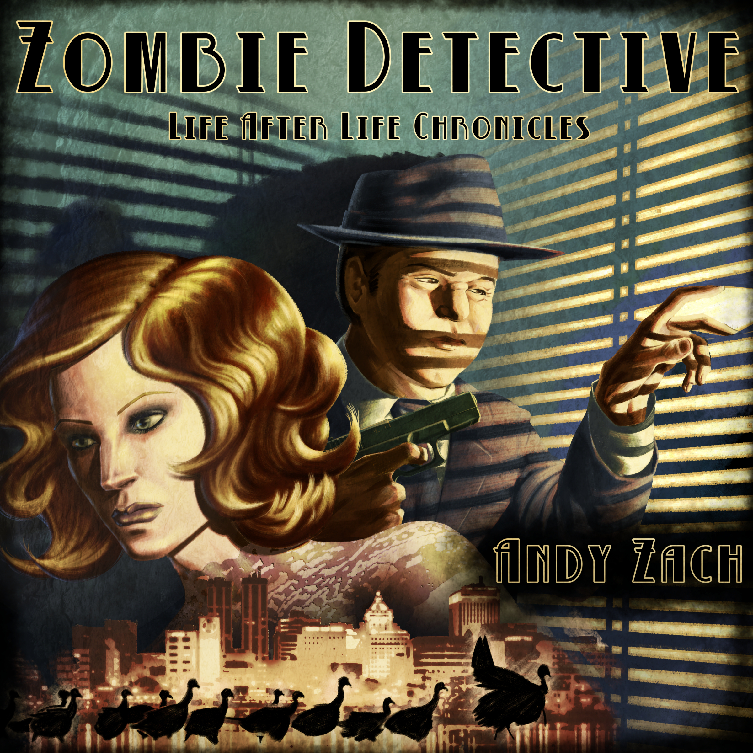 Your Thirteenth Literary Gift Andy Zach Newsletter Zombie Detective Audiobook