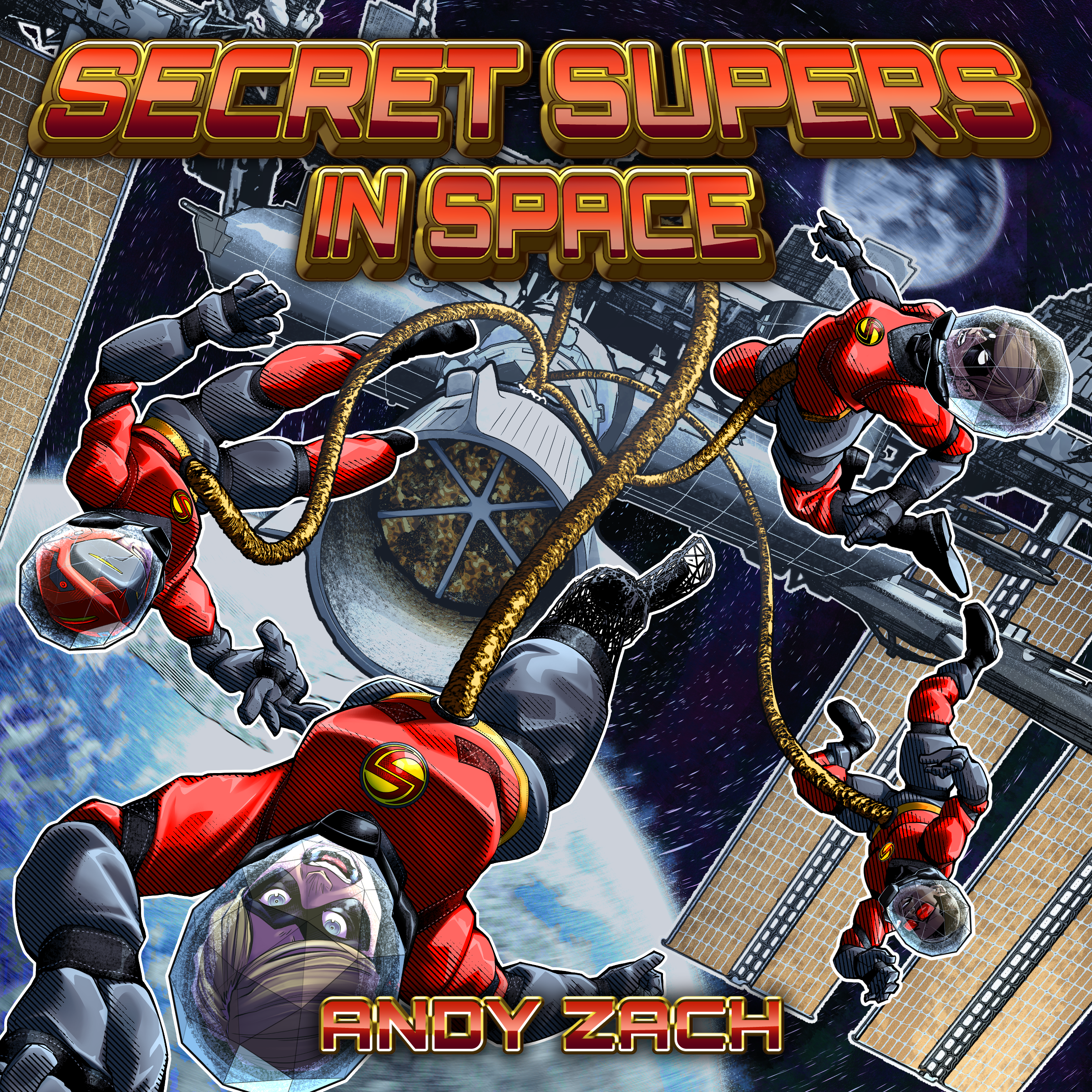 Produce Your Audiobook Secret Supers in Space