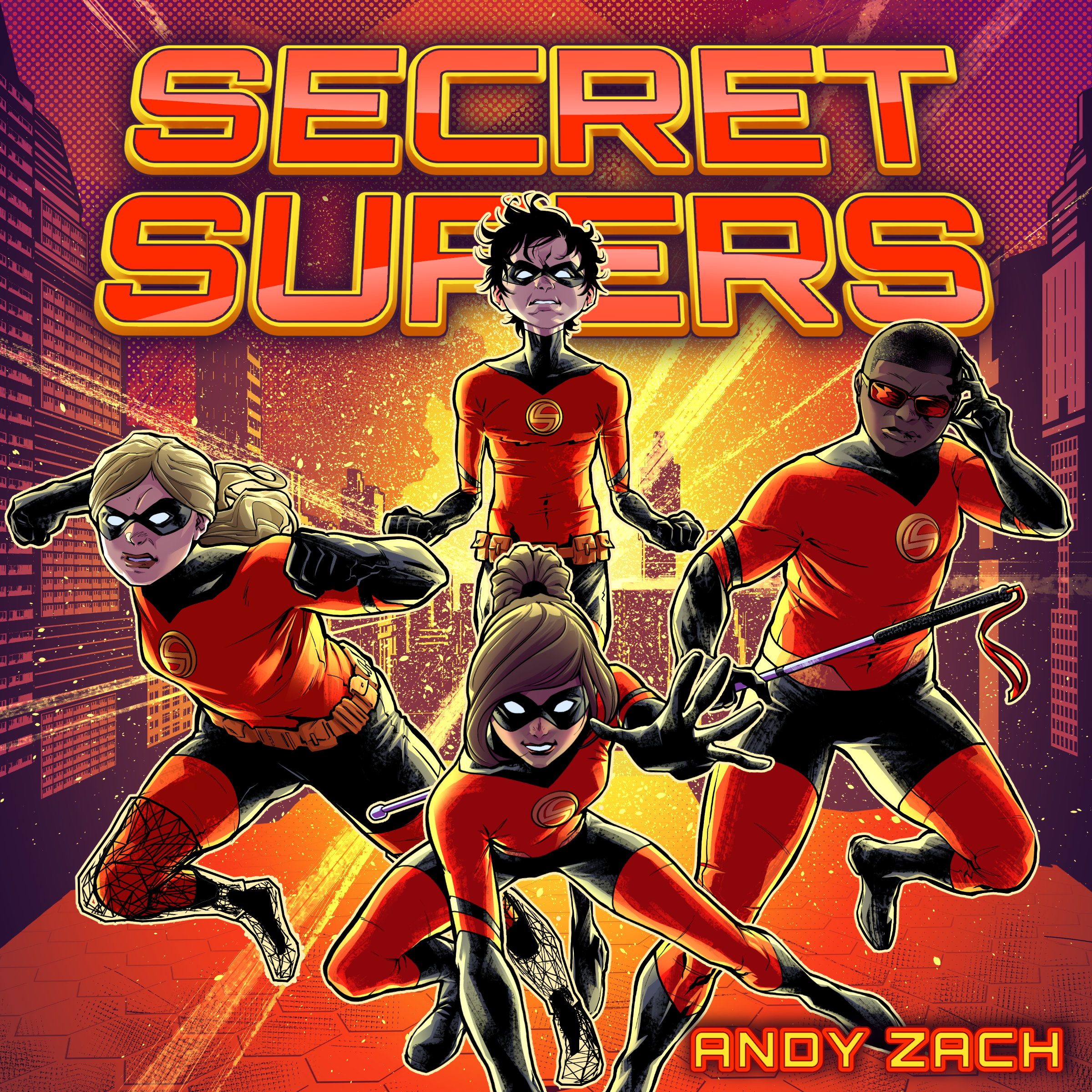 Secret Supers audiobook cover